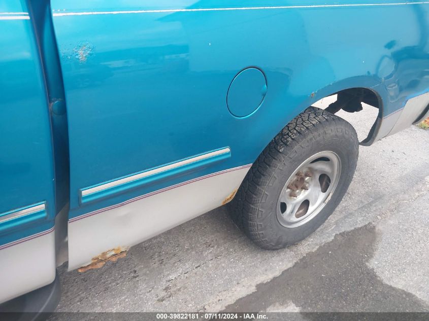 1998 Ford F-150 Lariat/Standard/Xl/Xlt VIN: 2FTDX1766WCA02298 Lot: 39822181