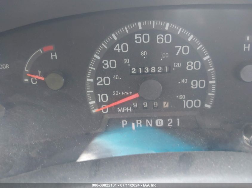 1998 Ford F-150 Lariat/Standard/Xl/Xlt VIN: 2FTDX1766WCA02298 Lot: 39822181