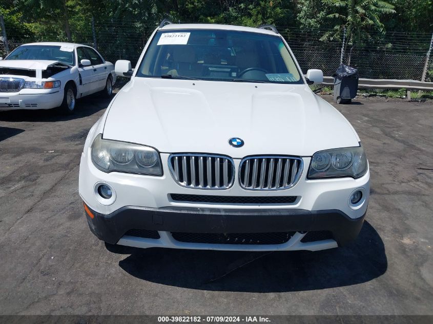 2007 BMW X3 3.0Si VIN: WBXPC93487WF26253 Lot: 39822182