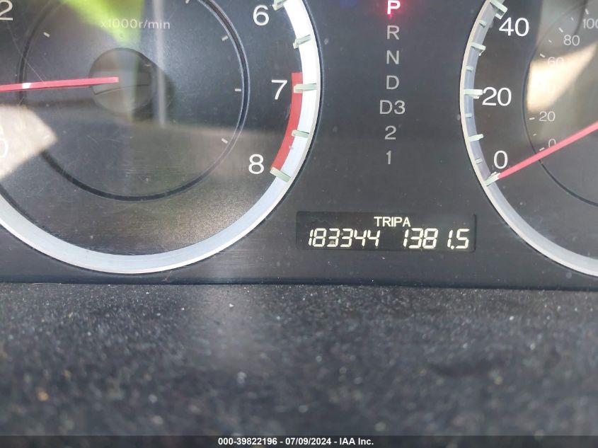 2011 Honda Accord 2.4 Se VIN: 1HGCP2F61BA108545 Lot: 39822196