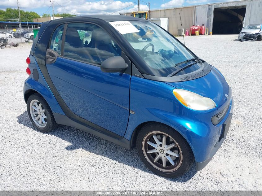 WMEEJ31XX9K305668 | 2009 SMART FORTWO