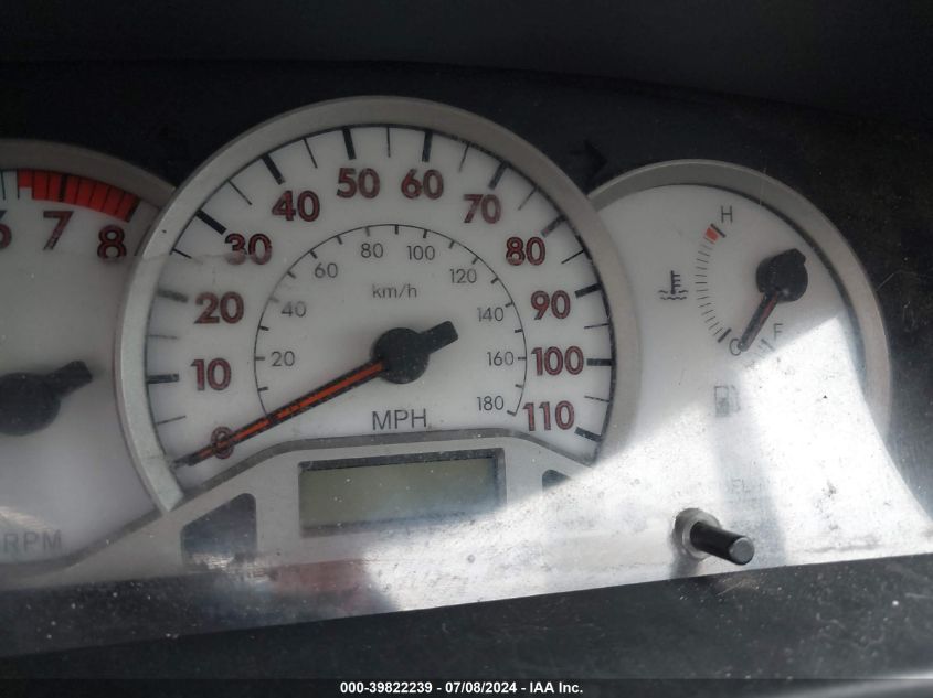 2005 Toyota Corolla S VIN: 2T1BR32E45C503651 Lot: 39822239