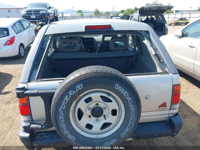 1997 Isuzu Rodeo Ls 3.2L/S 3.2L VIN: 4S2CM58VXV4303080 Lot: 39822261