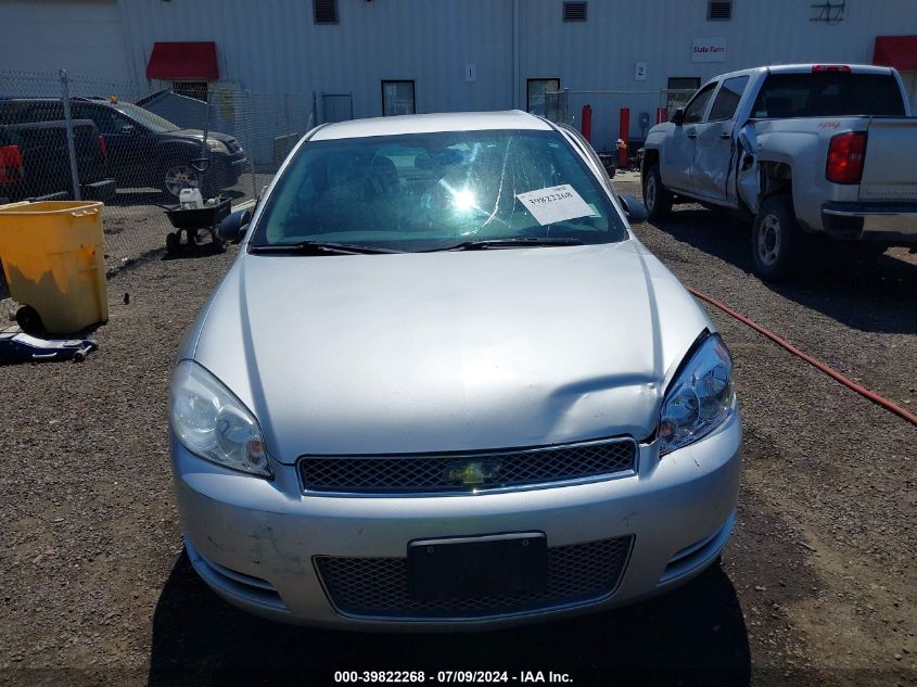 2012 Chevrolet Impala Ls VIN: 2G1WF5E32C1273760 Lot: 39822268
