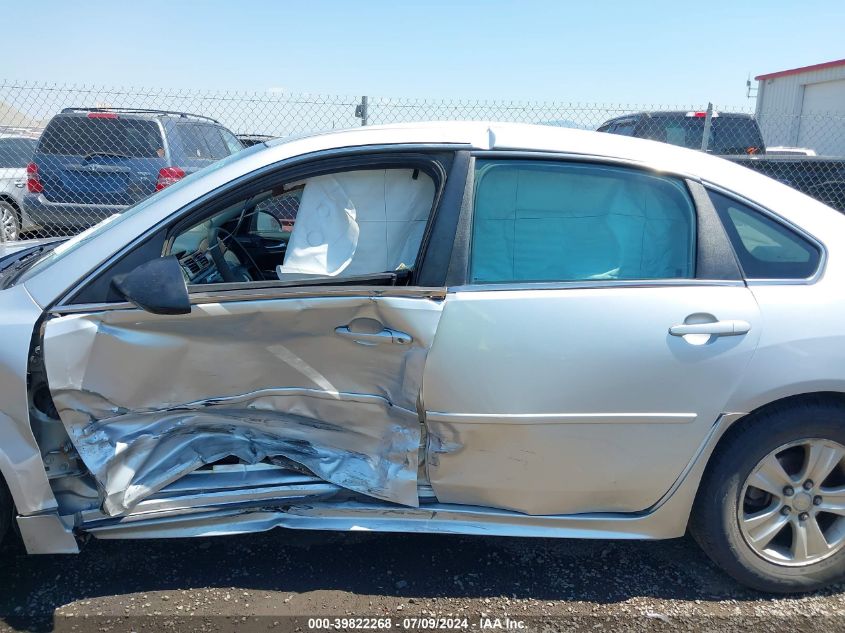 2012 Chevrolet Impala Ls VIN: 2G1WF5E32C1273760 Lot: 39822268