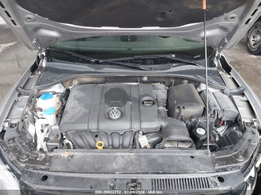 2012 Volkswagen Passat 2.5L S VIN: 1VWAH7A32CC069853 Lot: 39822282