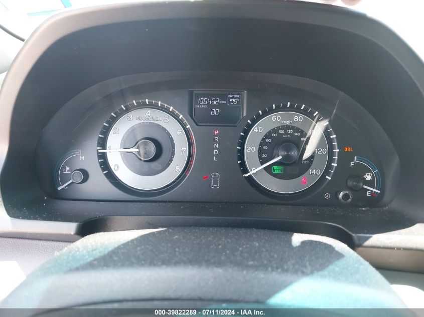 2011 Honda Odyssey Ex-L VIN: 5FNRL5H68BB024460 Lot: 39822289