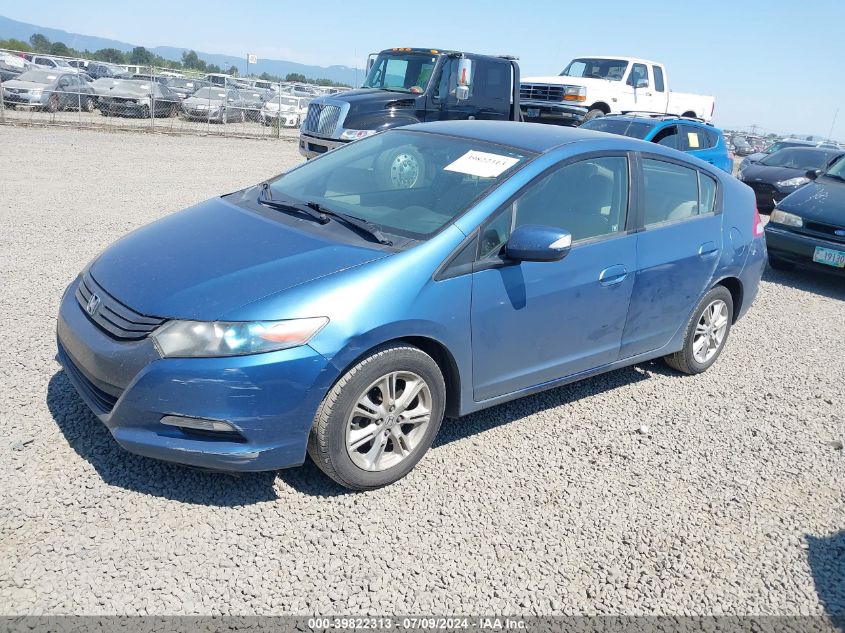 2010 Honda Insight Ex VIN: JHMZE2H79AS031516 Lot: 39822313