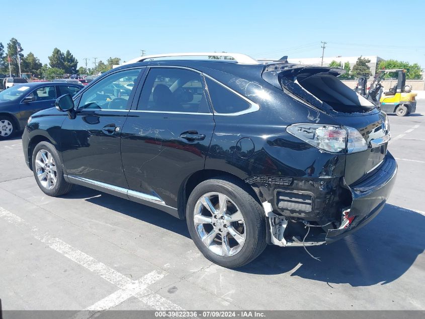 2011 Lexus Rx 350 VIN: 2T2ZK1BA3BC052319 Lot: 39822336