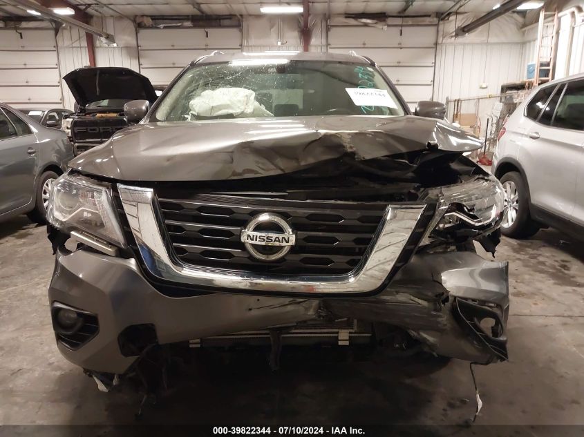 2018 Nissan Pathfinder Sl VIN: 5N1DR2MM7JC613339 Lot: 39822344