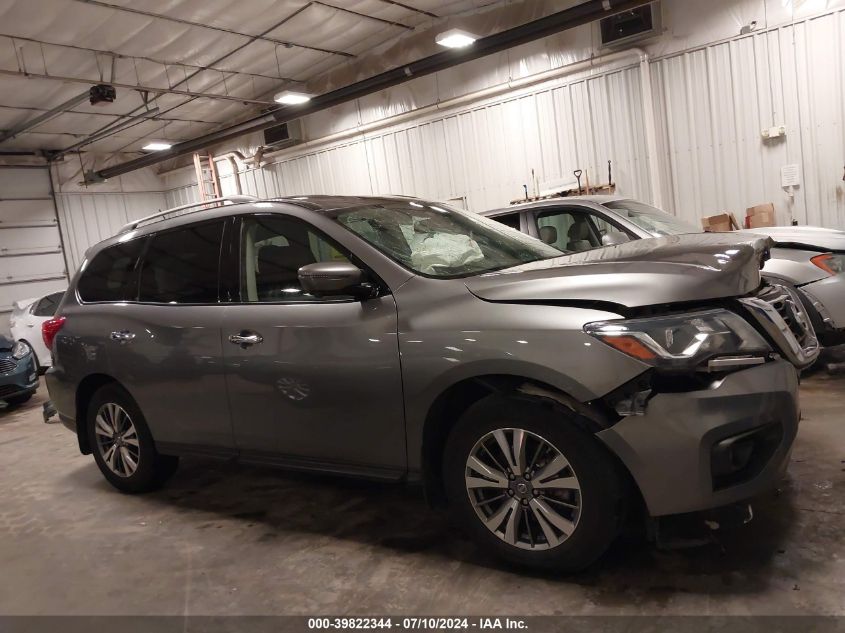 2018 Nissan Pathfinder Sl VIN: 5N1DR2MM7JC613339 Lot: 39822344