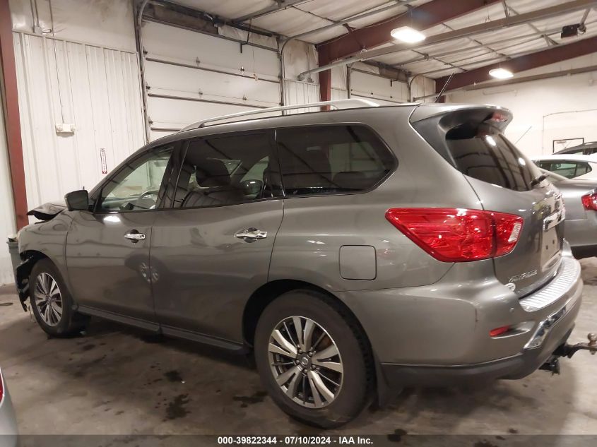 2018 Nissan Pathfinder Sl VIN: 5N1DR2MM7JC613339 Lot: 39822344