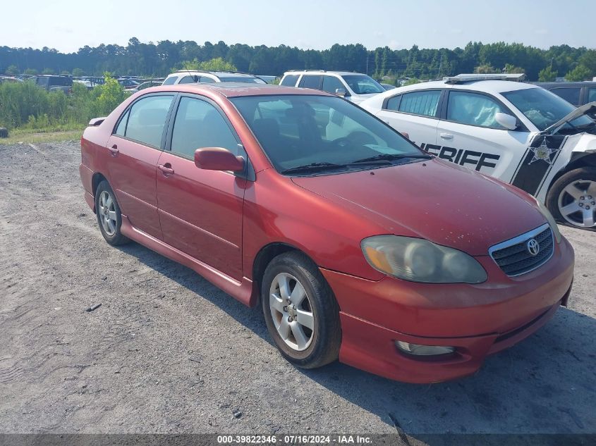 2005 Toyota Corolla S VIN: 2T1BR32E75C488580 Lot: 39822346