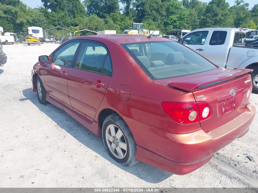 2005 Toyota Corolla S VIN: 2T1BR32E75C488580 Lot: 39822346