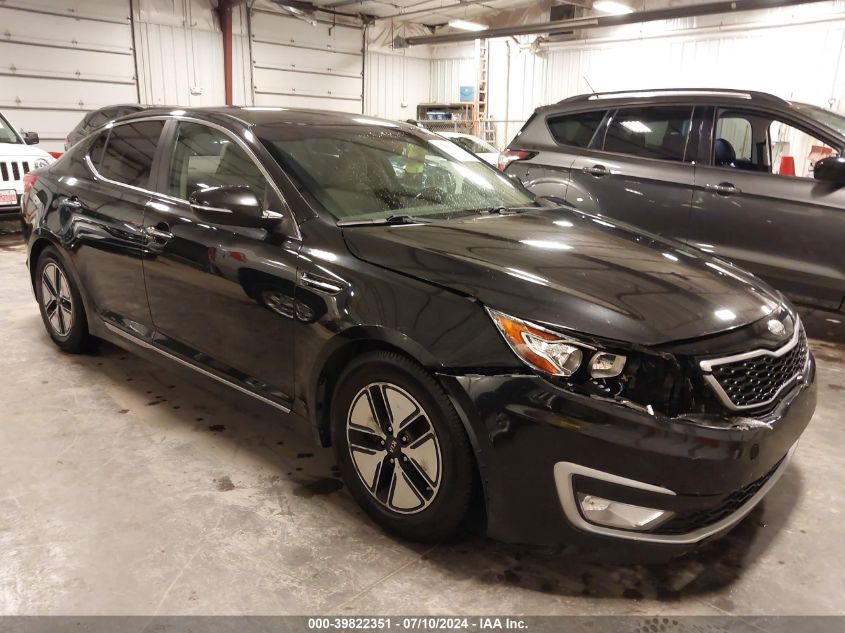 2012 Kia Optima Hybrid VIN: KNAGM4AD2C5034263 Lot: 39822351