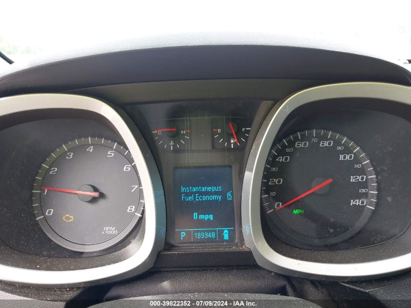 2011 Chevrolet Equinox 1Lt VIN: 2CNFLEEC5B6244265 Lot: 39822352