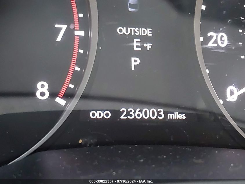 2015 Lexus Es 350 VIN: JTHBK1GG7F2185204 Lot: 39822357