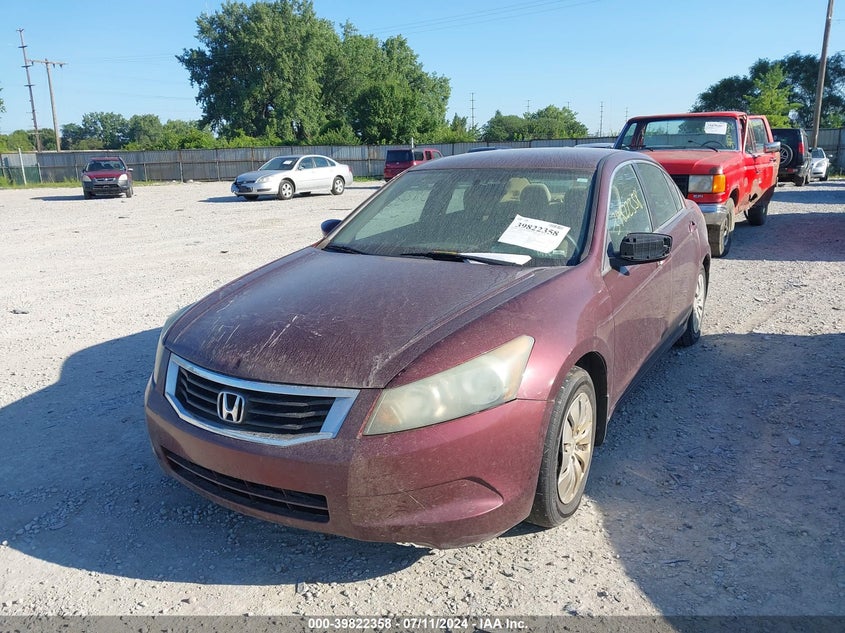 2010 Honda Accord 2.4 Lx VIN: 1HGCP2F36AA028436 Lot: 39822358