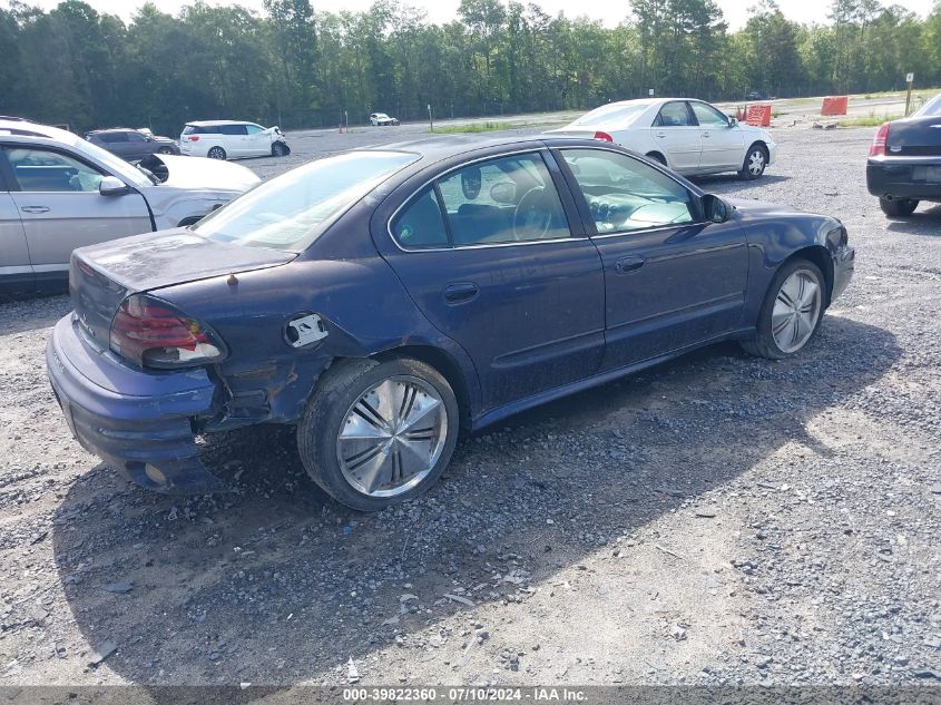 2004 Pontiac Grand Am Se1 VIN: 1G2NF52E94M705893 Lot: 39822360