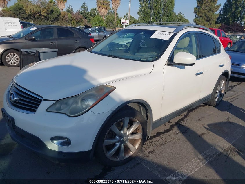 2008 Infiniti Ex35 Journey VIN: JNKAJ09F38M361640 Lot: 39822373