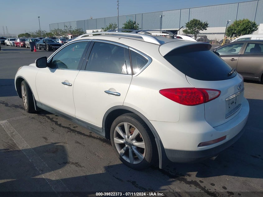 2008 Infiniti Ex35 Journey VIN: JNKAJ09F38M361640 Lot: 39822373