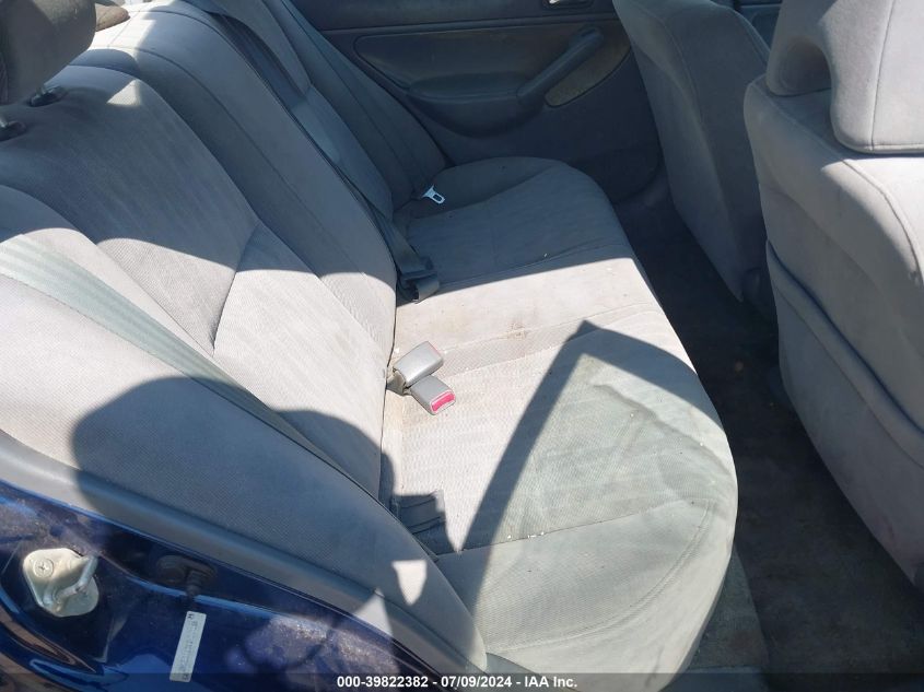 2003 Honda Civic Lx VIN: 2HGES16513H549166 Lot: 39822382