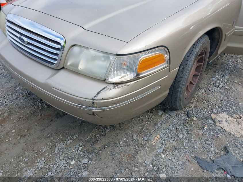 1999 Ford Crown Victoria Lx VIN: 2FAFP74W1XX184833 Lot: 39822388