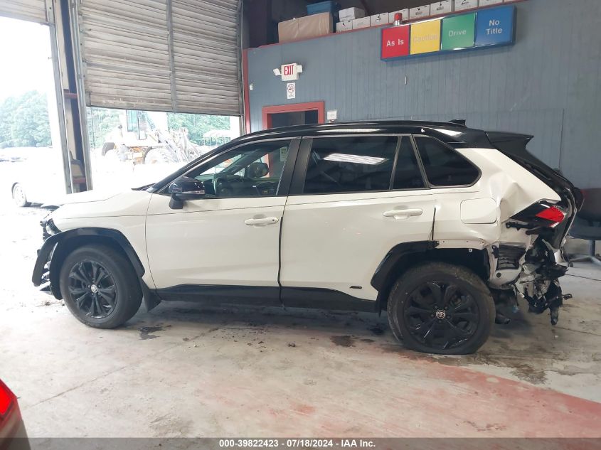 2022 Toyota Rav4 Xse Hybrid VIN: JTME6RFVXNJ014372 Lot: 39822423