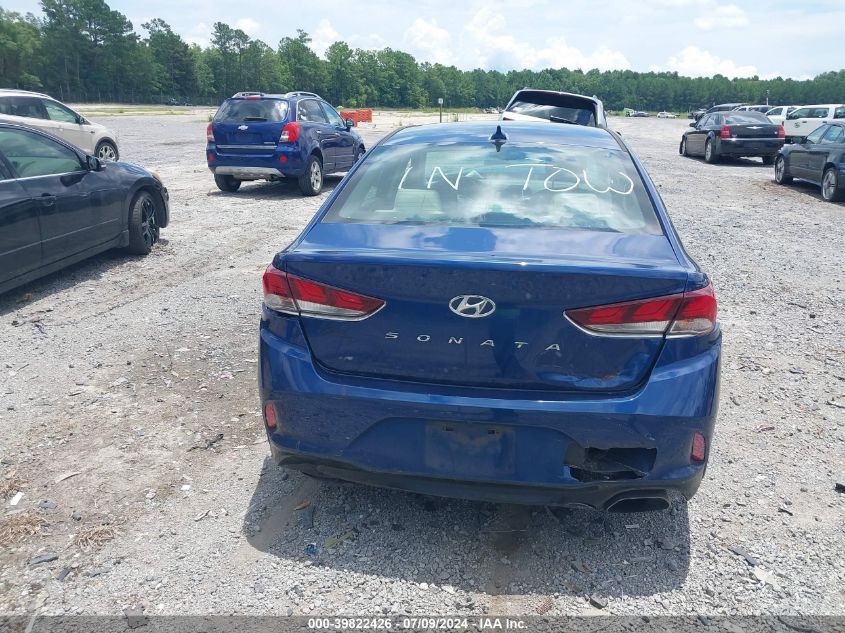 2018 Hyundai Sonata Sel VIN: 5NPE34AF6JH646607 Lot: 39822426