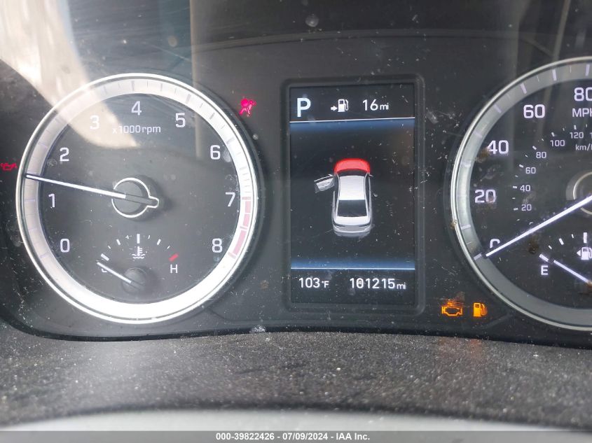 2018 Hyundai Sonata Sel VIN: 5NPE34AF6JH646607 Lot: 39822426