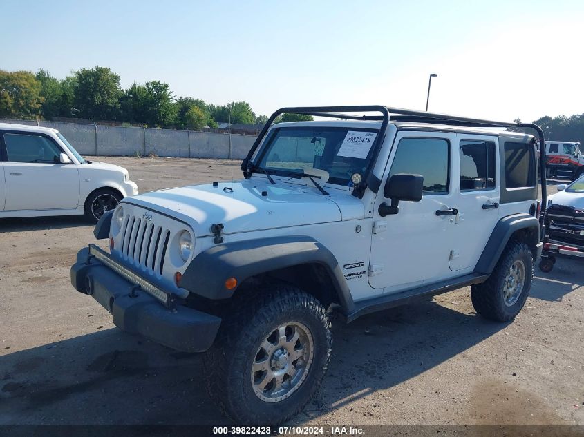 2011 Jeep Wrangler Unlimited Sport VIN: 1J4BA3H18BL626332 Lot: 39822428