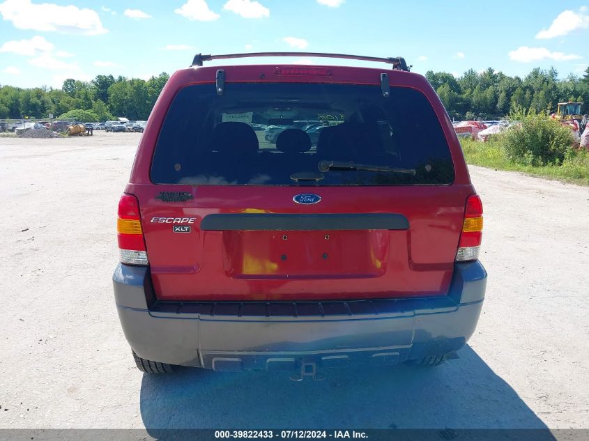 2005 Ford Escape Xlt VIN: 1FMYU931X5KA17010 Lot: 39822433