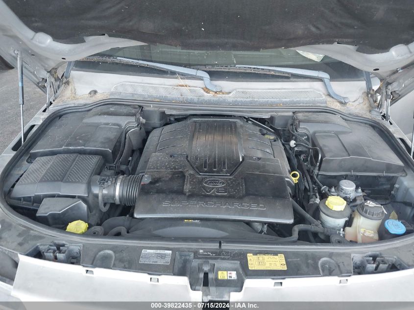 2008 Land Rover Range Rover Sport Supercharged VIN: SALSH23488A147645 Lot: 39822435