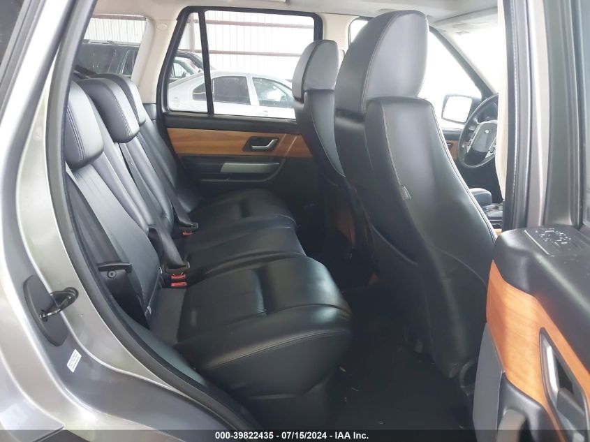 2008 Land Rover Range Rover Sport Supercharged VIN: SALSH23488A147645 Lot: 39822435