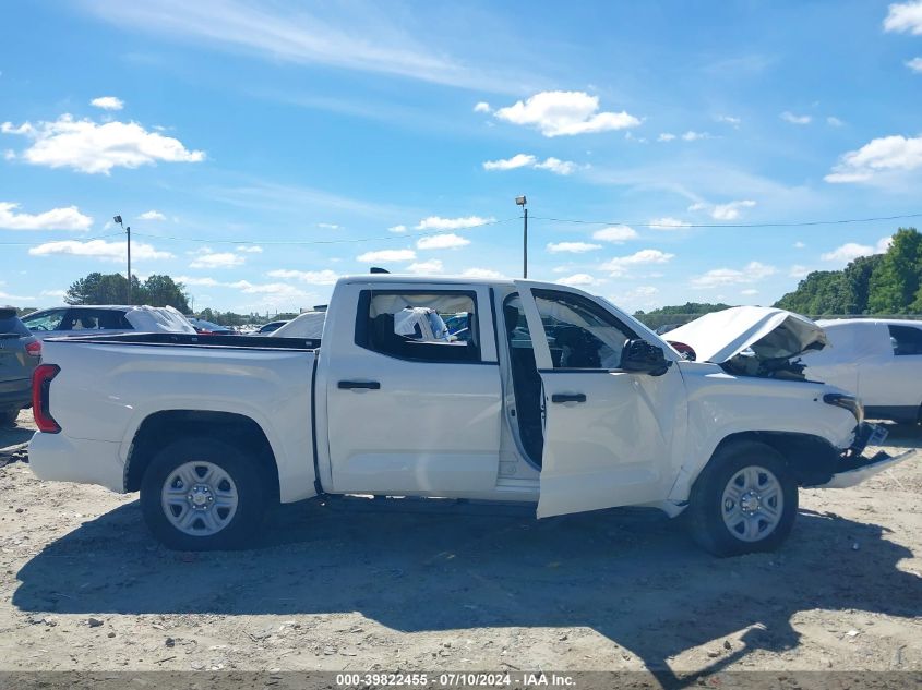 2023 Toyota Tundra Sr VIN: 5TFKB5ABXPX024792 Lot: 39822455