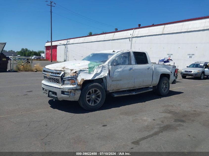 2014 Chevrolet Silverado 1500 1Lt/2Lt VIN: 3GCUKREC2EG322323 Lot: 39822458