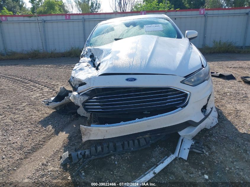 2020 Ford Fusion Se VIN: 3FA6P0HD1LR248491 Lot: 39822466