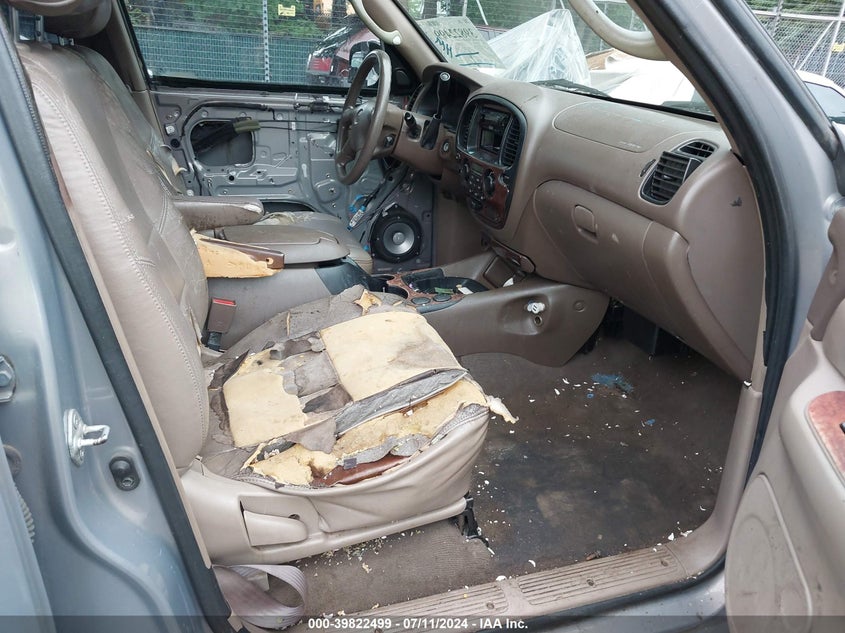 2001 Toyota Sequoia Sr5 V8 VIN: 5TDZT34A91S054351 Lot: 39822499