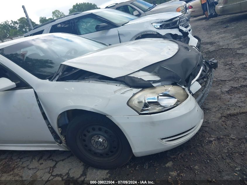 2011 Chevrolet Impala Police VIN: 2G1WD5EM4B1250347 Lot: 39822504
