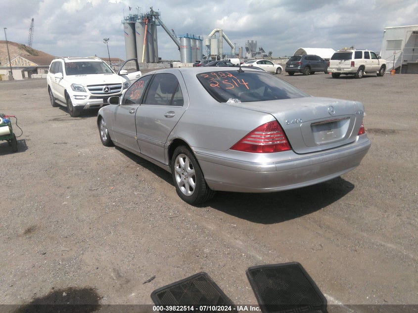 2004 Mercedes-Benz S 430 4Matic VIN: WDBNG83J64A427265 Lot: 39822514