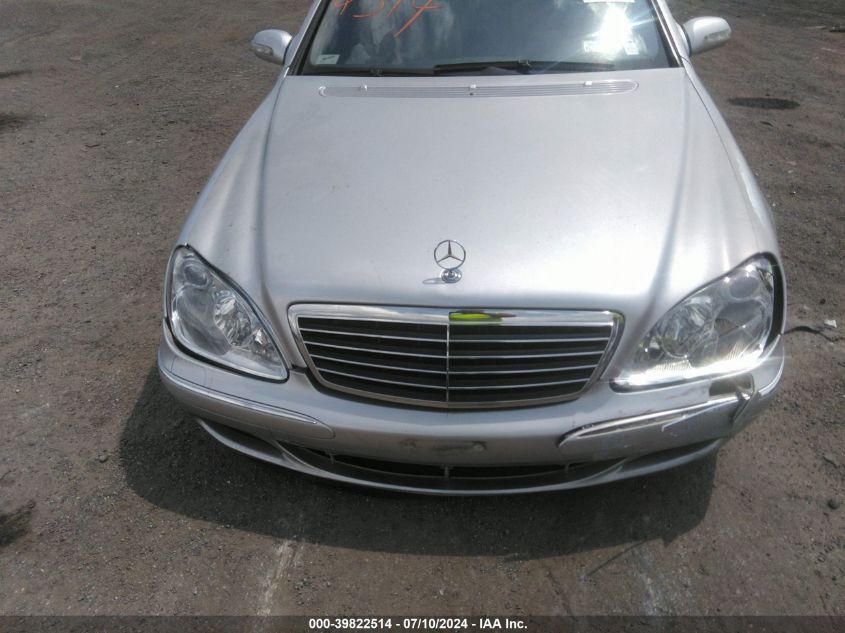 2004 Mercedes-Benz S 430 4Matic VIN: WDBNG83J64A427265 Lot: 39822514