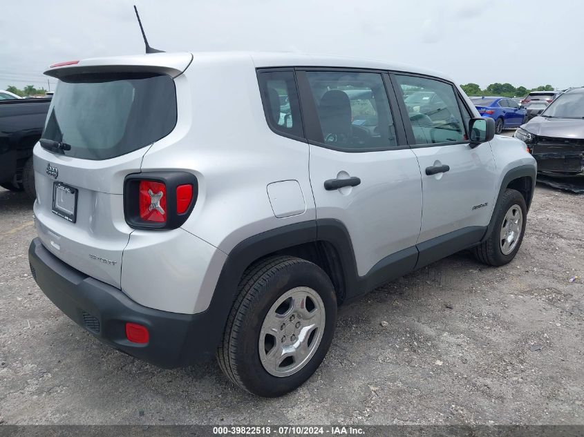 2021 Jeep Renegade Sport/Upland/Jeepster VIN: ZACNJDAB3MPN16540 Lot: 39822518