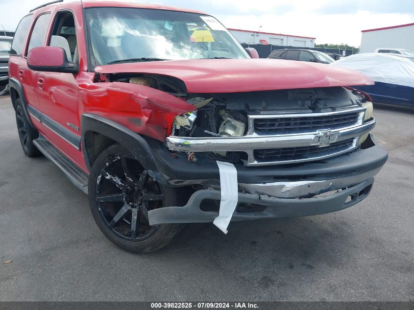 2001 Chevrolet Tahoe Lt VIN: 1GNEC13TX1J140245 Lot: 39822525