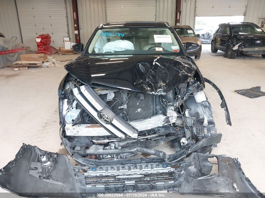 2018 Toyota Highlander Se/Xle VIN: 5TDJZRFH2JS489107 Lot: 39822544