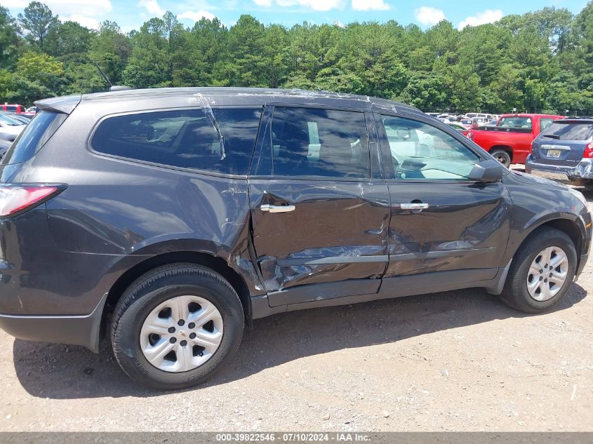 2017 Chevrolet Traverse Ls VIN: 1GNKRFED6HJ251938 Lot: 39822546