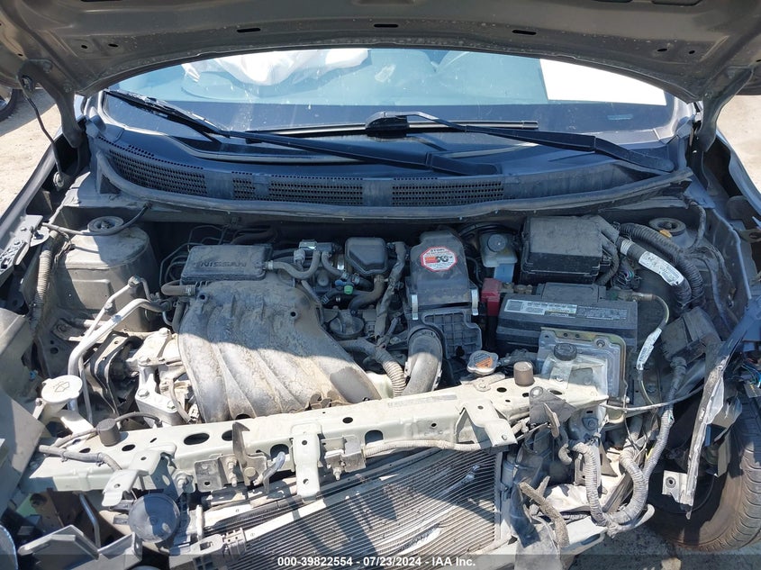 2012 Nissan Versa 1.6 Sv VIN: 3N1CN7APXCL891427 Lot: 39822554