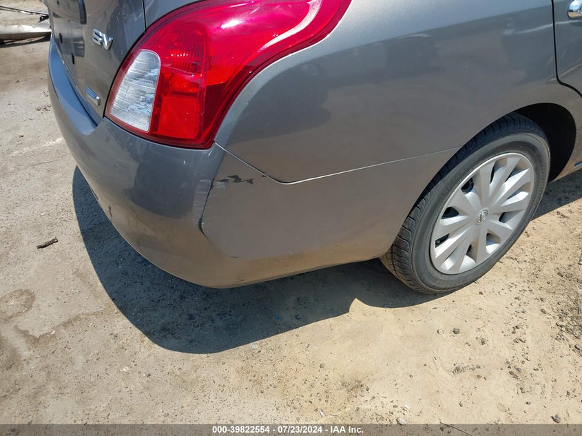 2012 Nissan Versa 1.6 Sv VIN: 3N1CN7APXCL891427 Lot: 39822554