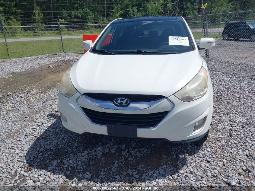 2010 Hyundai Tucson Limited VIN: KM8JUCAC6AU068442 Lot: 39822567