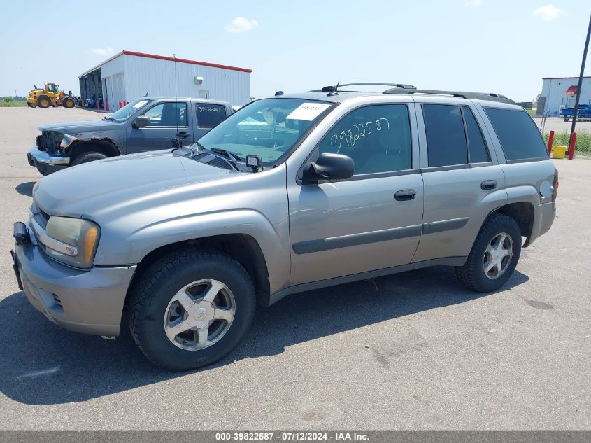 2005 Chevrolet Trailblazer Ls VIN: 1GNDT13S652168319 Lot: 39822587