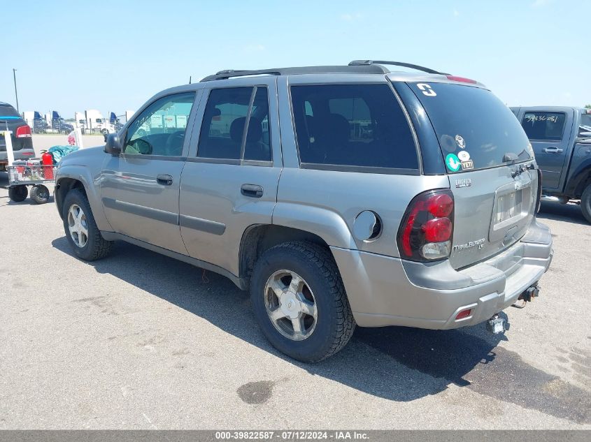 2005 Chevrolet Trailblazer Ls VIN: 1GNDT13S652168319 Lot: 39822587